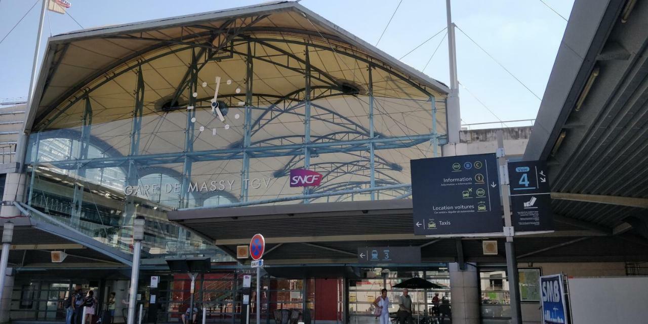 Les Cles Du Bonheur By Beds4Wanderlust, 47M2 Avec Terrasse Privative & Parking-Rer B Tgv 10Min-Orly 20Min Leilighet Massy  Eksteriør bilde